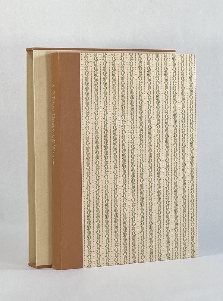 Whittington Press / Miscellany of Type Compiled at Whittington Signed 1st