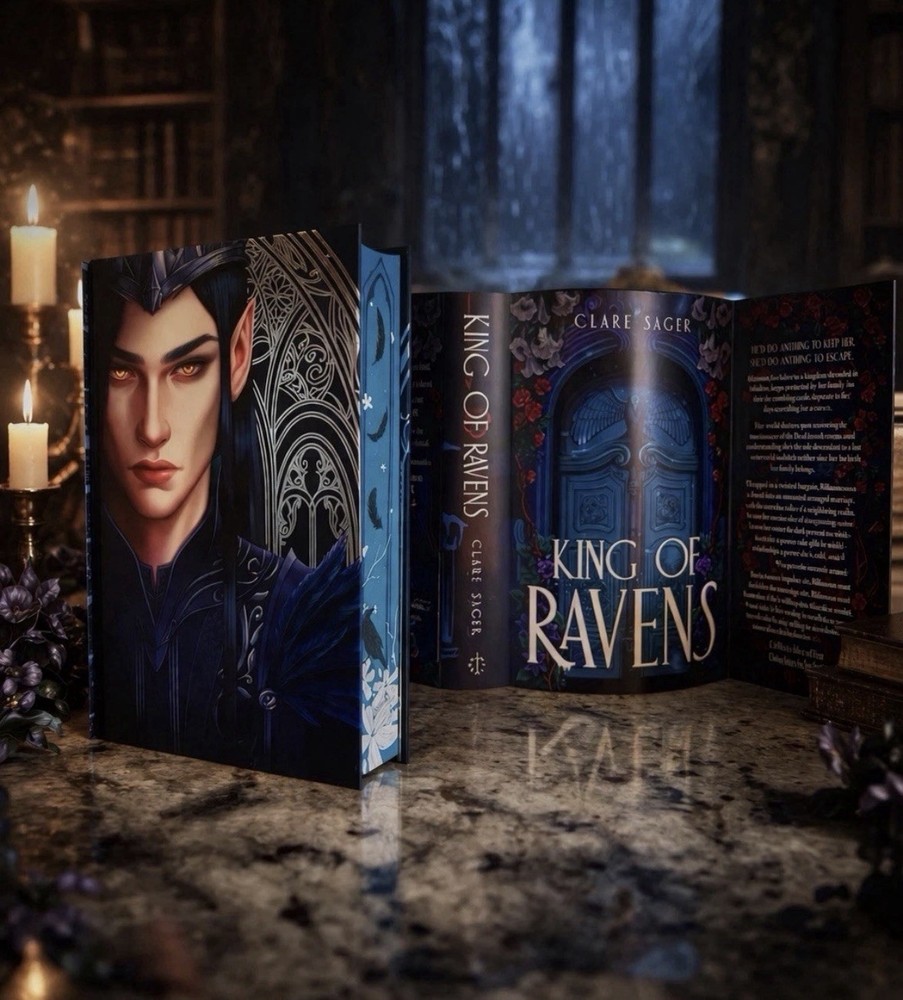 FairyLoot King of Ravens by Clare Sager  Signed Exclusive Special Edition