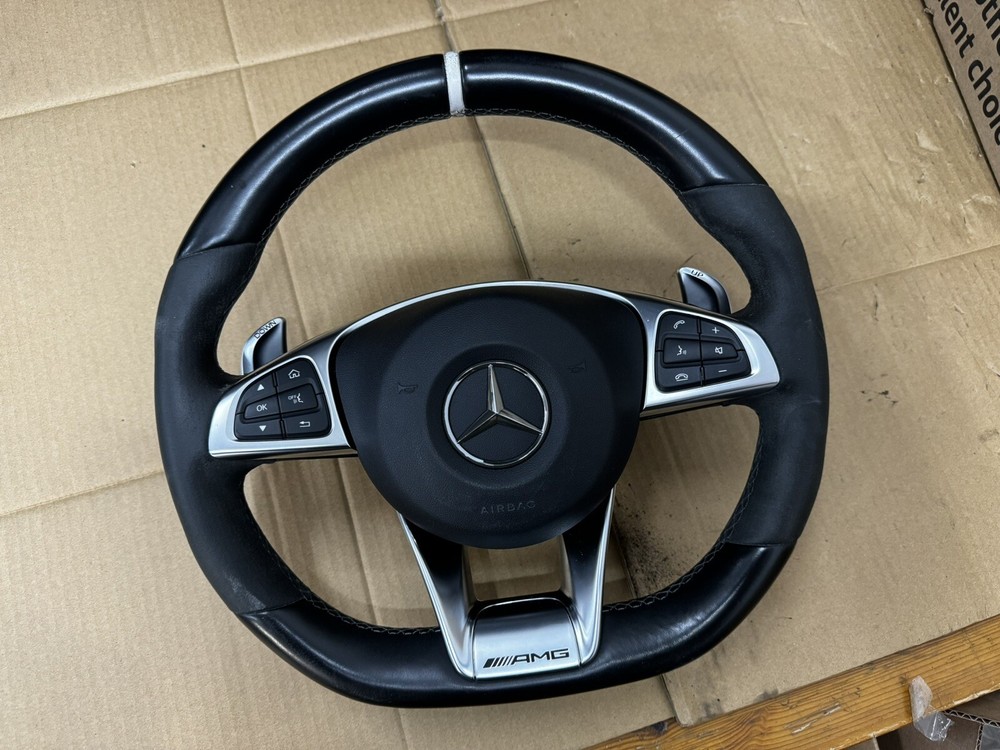 OEM Mercedes Benz C63 C43 W205 AMG Edition 1 Genuine Steering Wheel 2014-2021