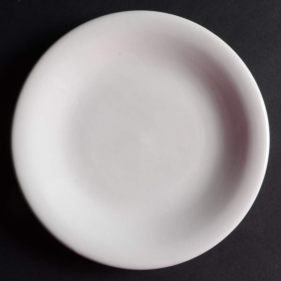 Gibson Designs Colour Flavours White Salad Dessert Plate 2002384