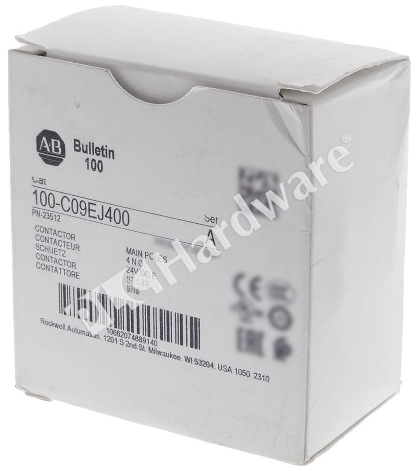 Open Pre-owned Allen Bradley 100-C09EJ400 /A MCS-C IEC Non-Reversing Contactor