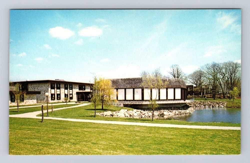 Bristol RI-Rhode Island, Roger Williams College, Antique, Vintage Postcard