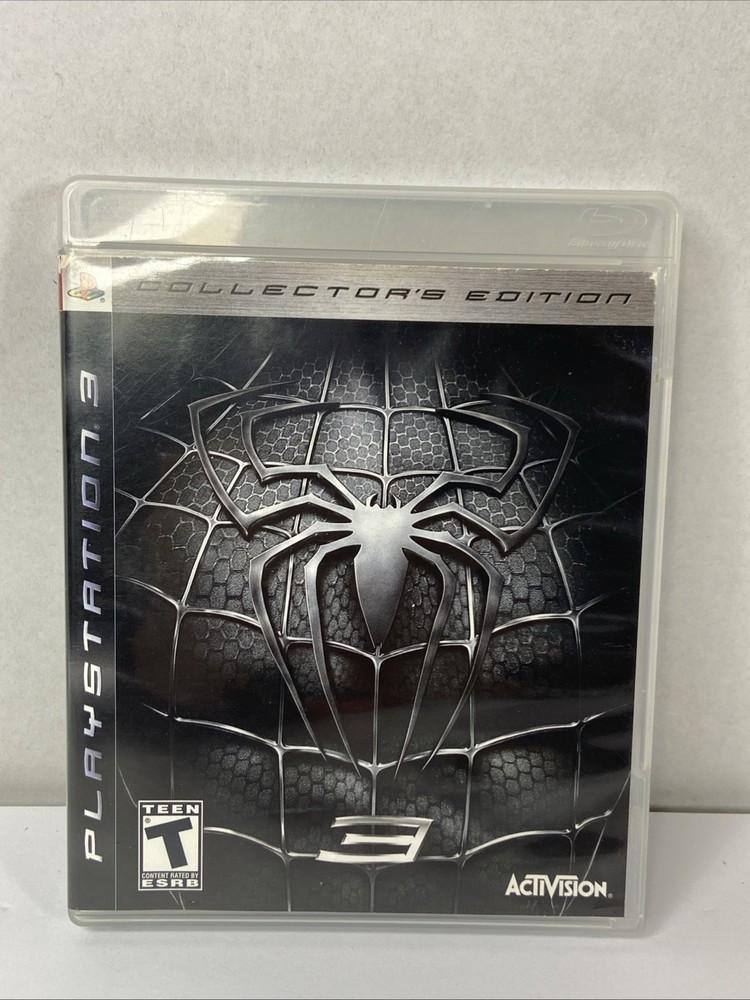 Spider-Man 3 Collector's Edition - Sony PlayStation 3  NO MANUAL Tested