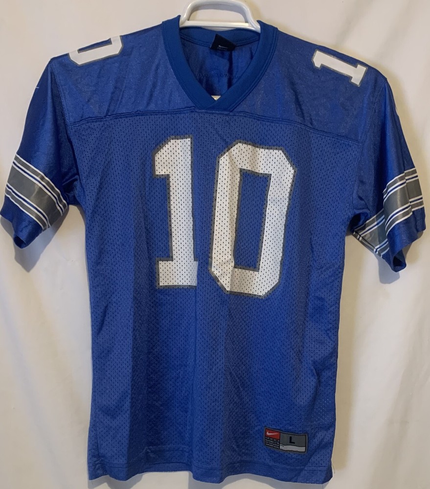 Nike Lions Team Youth Jersey Size Large Pit to Pit 20 Batch 10
