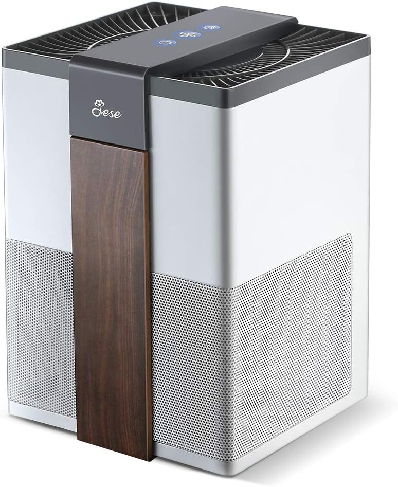 Jese Air Purifier 3 Stage Filtration Air Cleaner HEPA Filter For Home Allergies