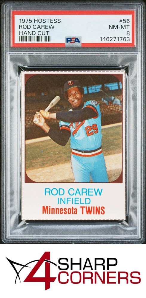 1975 Hostess Hand Cut #56 Rod Carew Twins Hof Psa 8Expert eBay listing since 2003:Consign your best today!