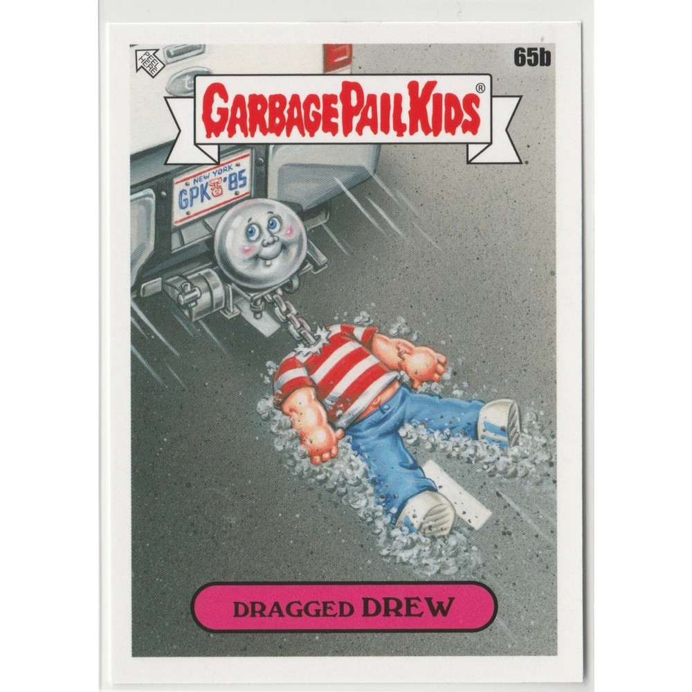 Dragged Drew #65b Garbage Pail Kids GPK 35th Anniversary 2020 Series