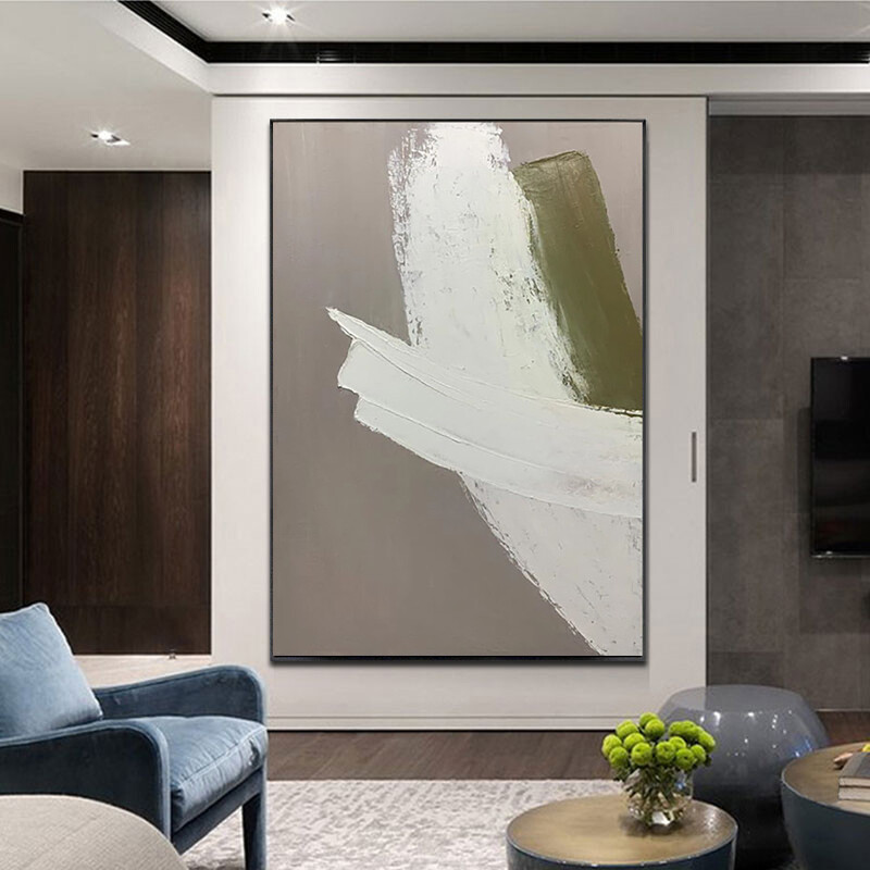 Large Size Canvas Wall Painting For Living Room Decor Art Handmade Abstract