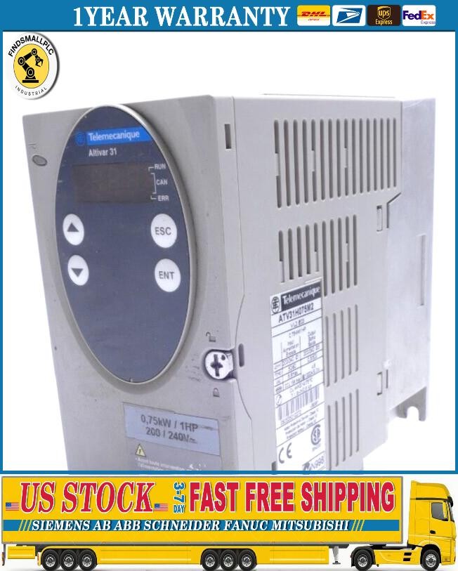 Schneider Electric ATV31H075M2 Frequency Inverter Telemecanique | V1.2 IE03-