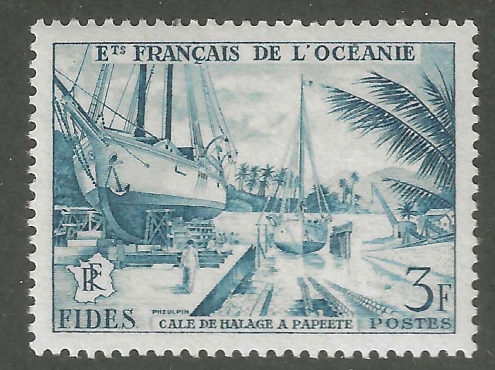 French Polynesia # 181 MNH Flawless Complete Set! ('26 SCV $4)