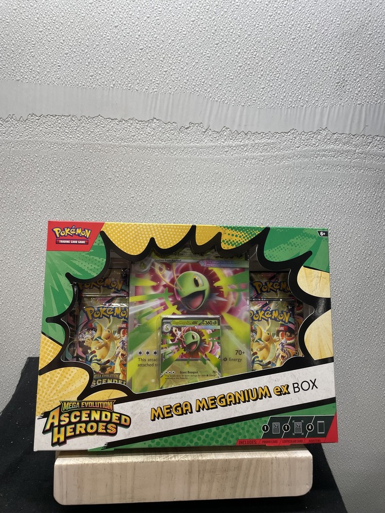 Pokémon TCG: Mega Evolution—Ascended Heroes Mega Meganium EX Box Sealed