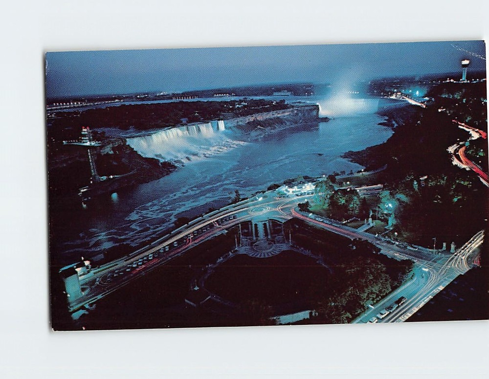 Postcard General View of Niagara Falls North America