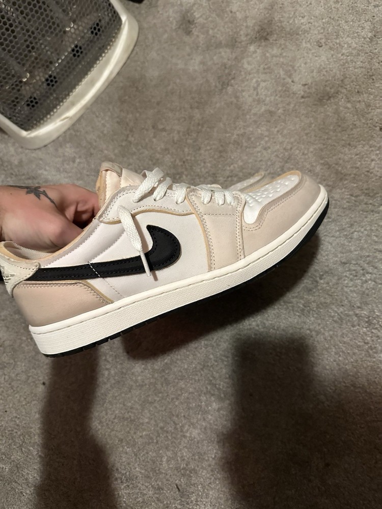Air Jordan 1 Retro OG EX Low Coconut Milk Sneakers Size 10.5