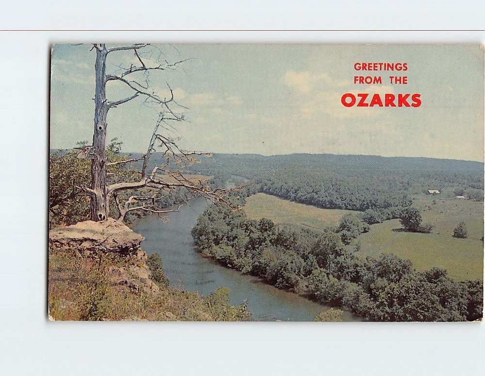 Postcard Greetings From The Ozarks USA
