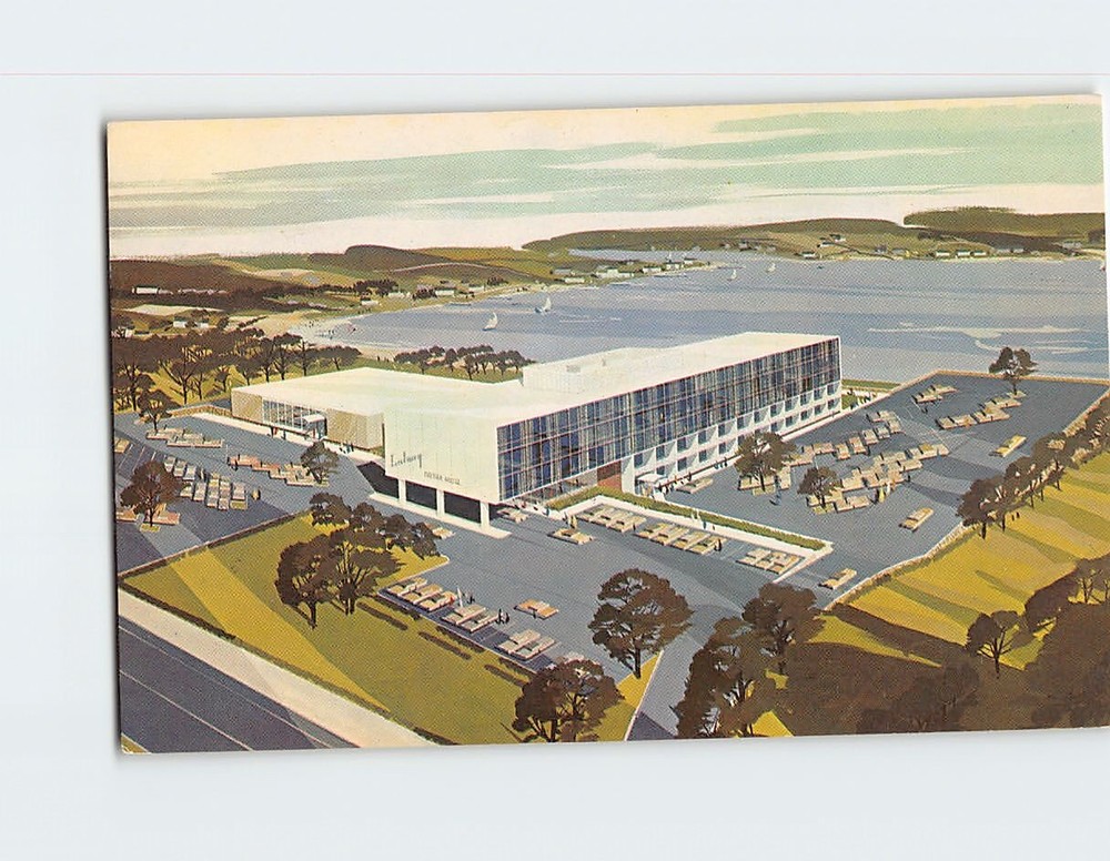 Postcard Colony Motor Hotel Cranston Rhode Island USA