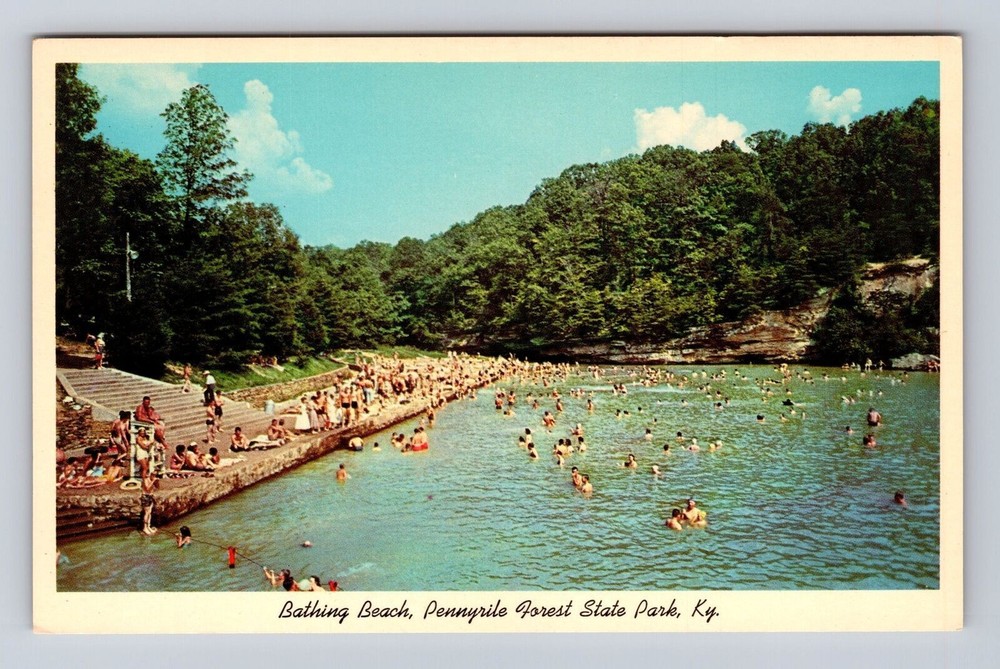 Dawson Springs KY-Kentucky, Pennyrile Forest State Park, Vintage Postcard