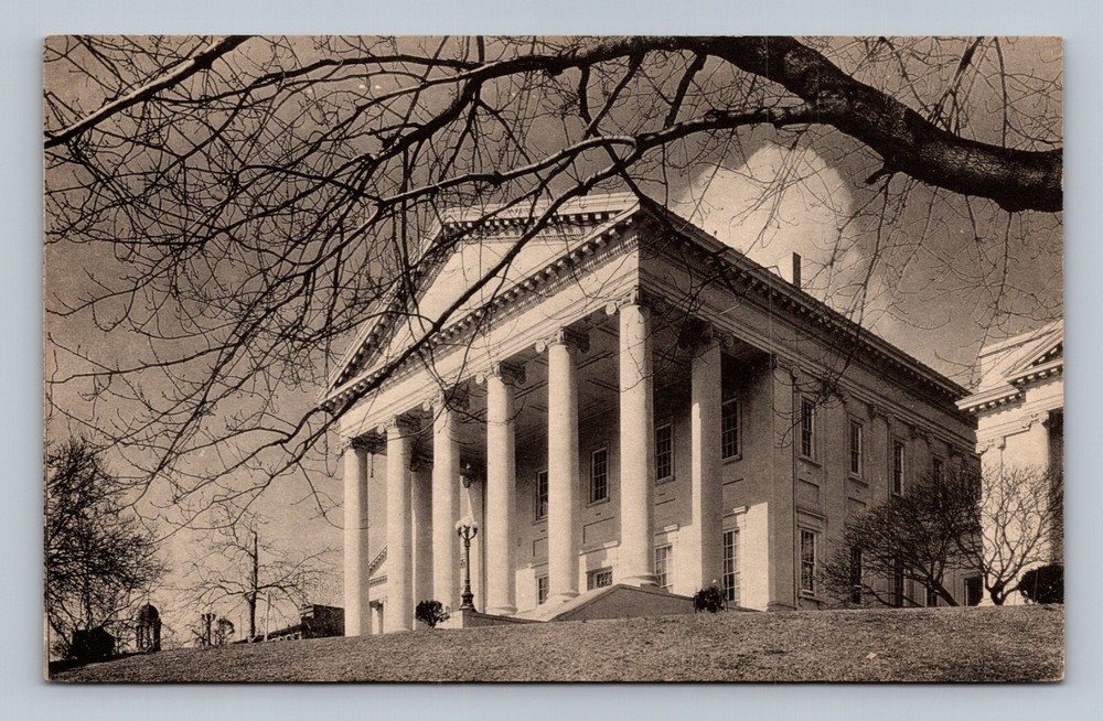 Central Edward V Valentine The Valentine Museum Richmond Virginia VA Postcard