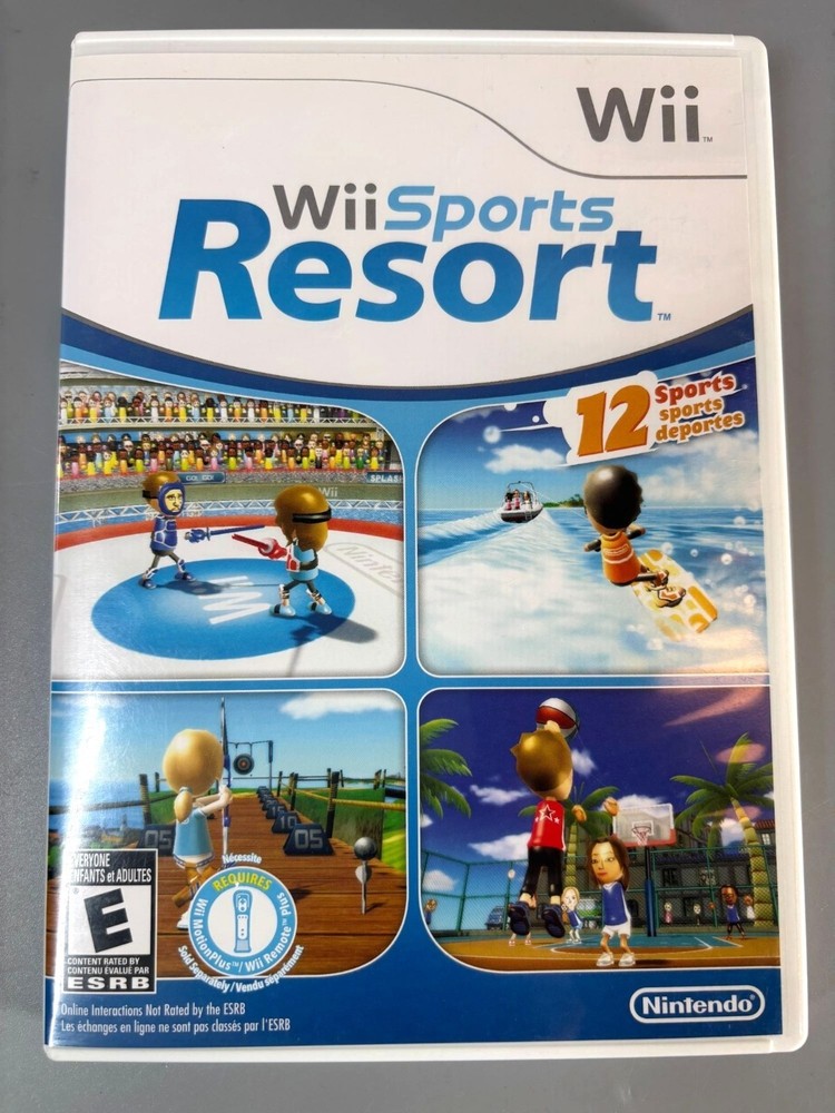 Wii Sports Resort Nintendo Wii Complete With Manual