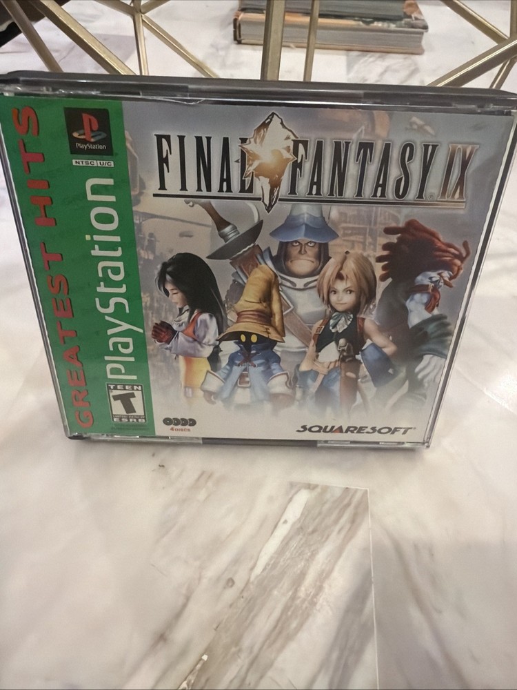Final Fantasy IX Greatest Hits 2000 PlayStation PS1, Complete in Box