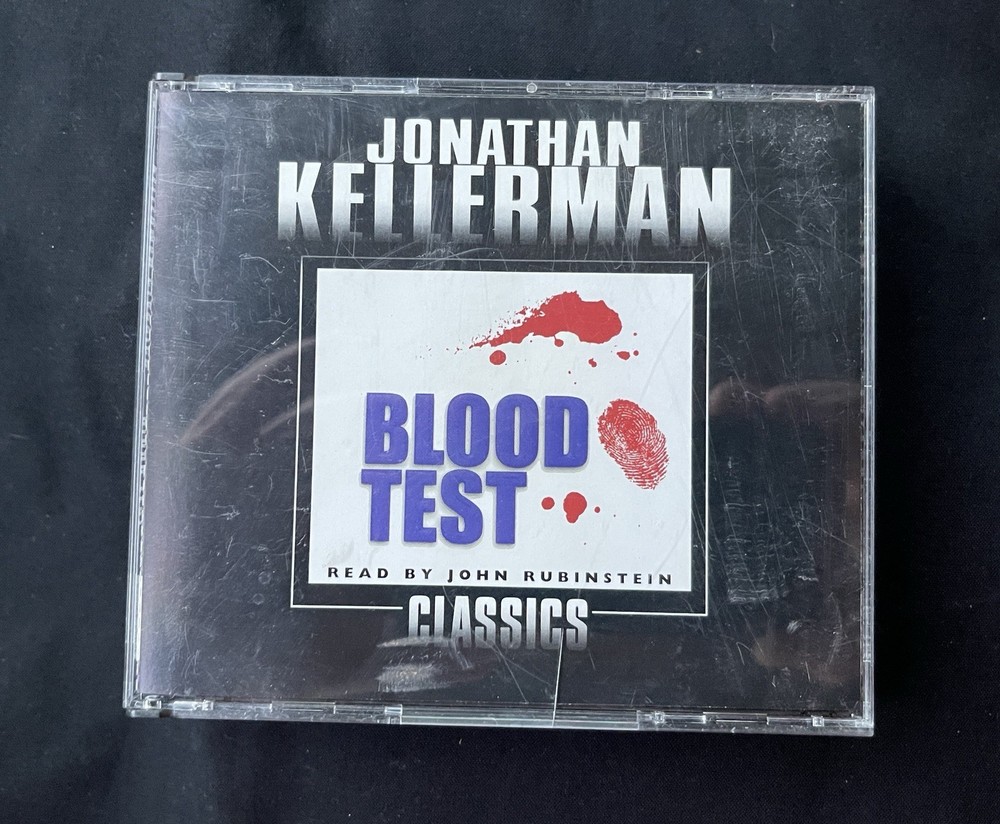 Johnathan Kellerman Blood Test Abridged Cd Audiobook  2005 —