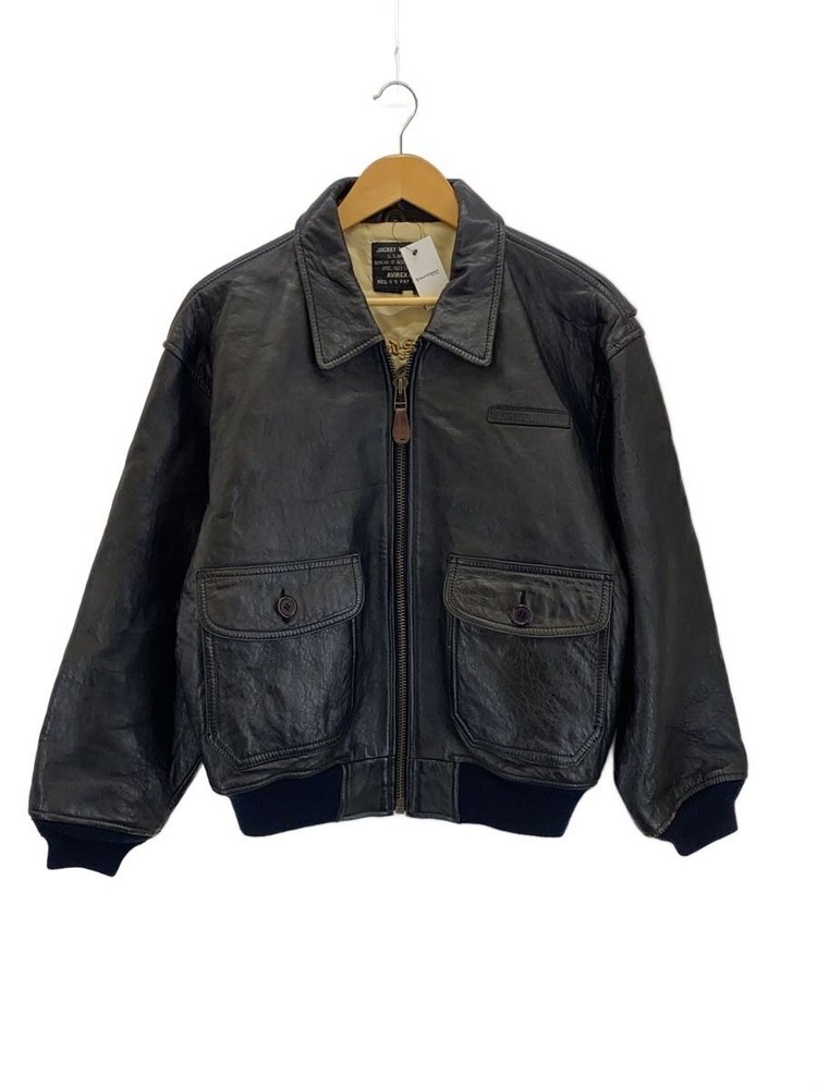Avirex Leather Jacket Blouson/-/Leather/Blk/7823 11101