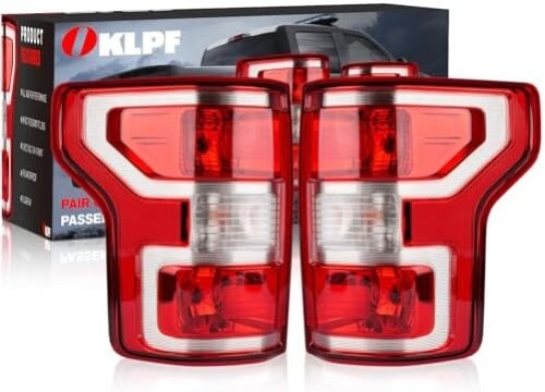 OKLPF Rear Brake Tail Light Compatible With 2018 2019 2020 Ford F150 F-150 Repla