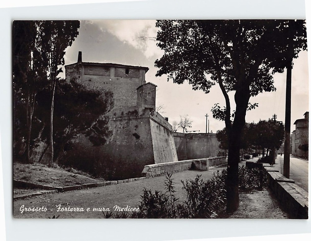 Postcard Istituzione le Mura Grosseto Italy