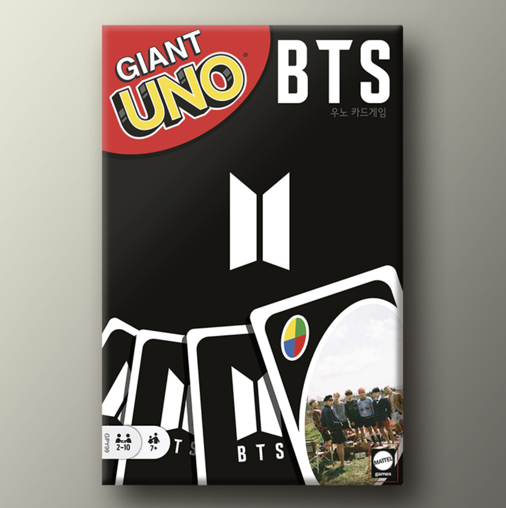 Giant UNO BTS – Official Korean Edition Card Game by Mattel