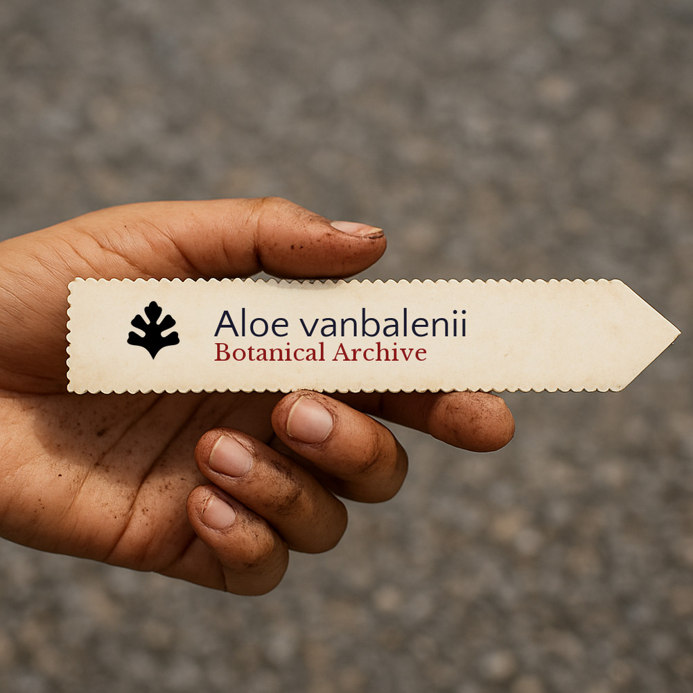 Aloe vanbalenii | Cinnamon Aloe | 100 SEEDS - Cinnamon aloe | Van Balen's aloe