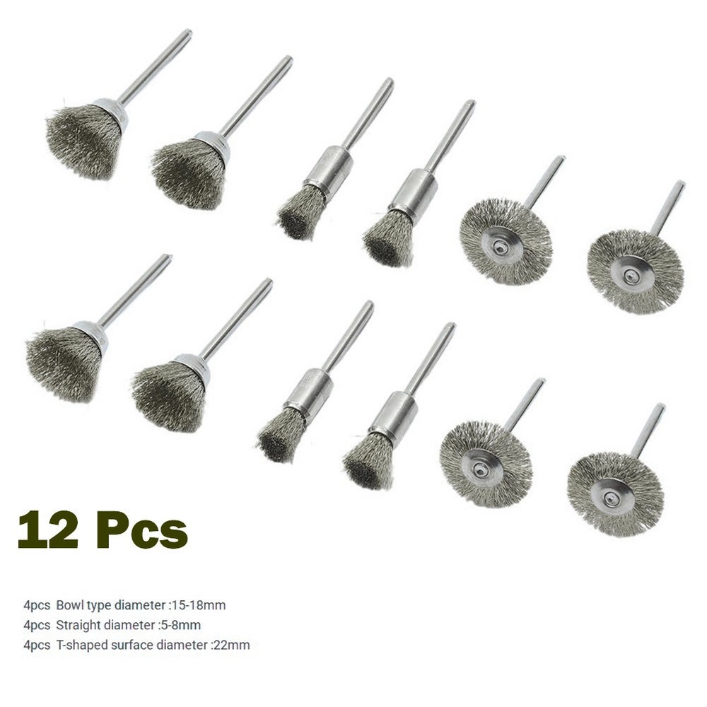 Wire Brushes 3mm Accessories Bowl Type Diameter Copper Pole Diameter Rotary Tool