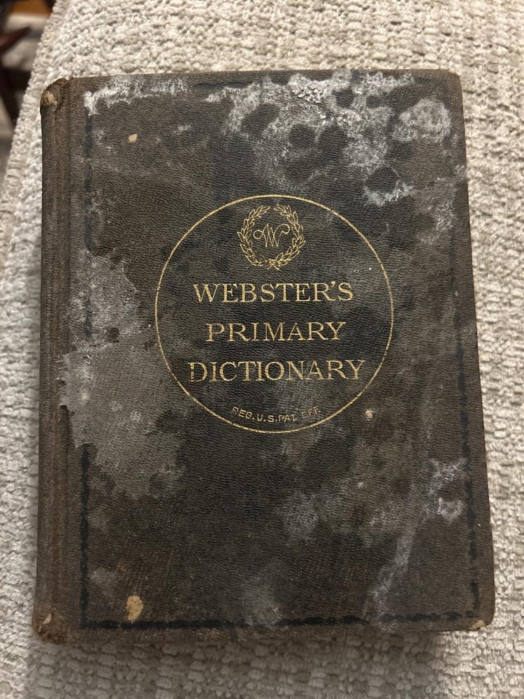Vintage-Websters Primary Dictionary-copyright 1892