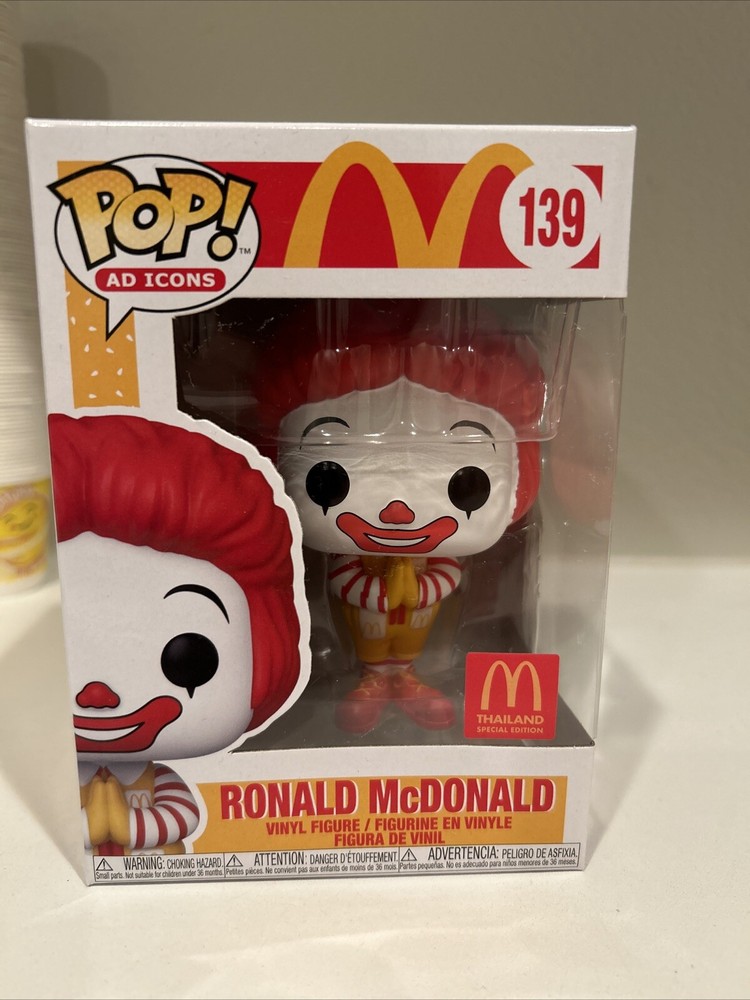 Funko POP! Ad Icons Ronald McDonald #139 Thailand Exclusive
