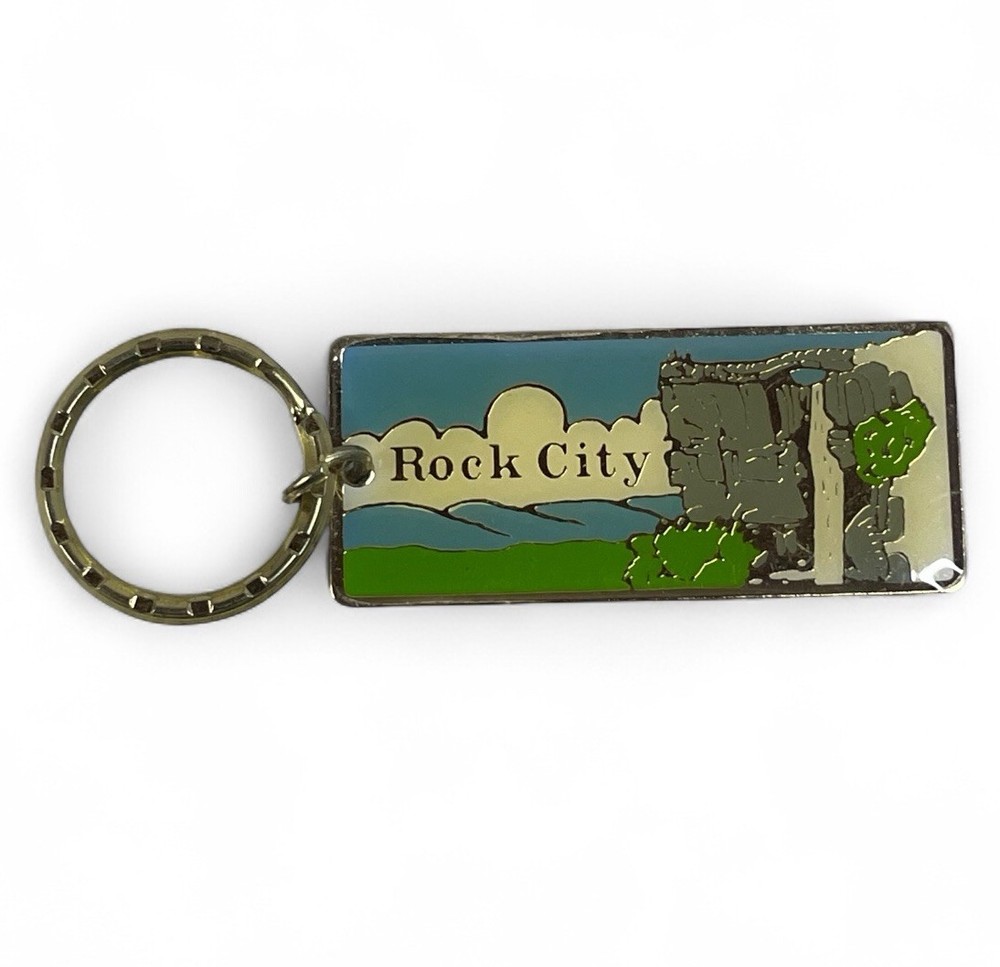 Vintage Rock City Keyring 2.5