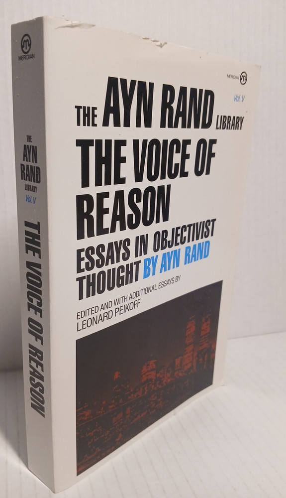Voice of Reason : Essays in Objectivist Thought by Ayn Rand (1990, Uk-B...