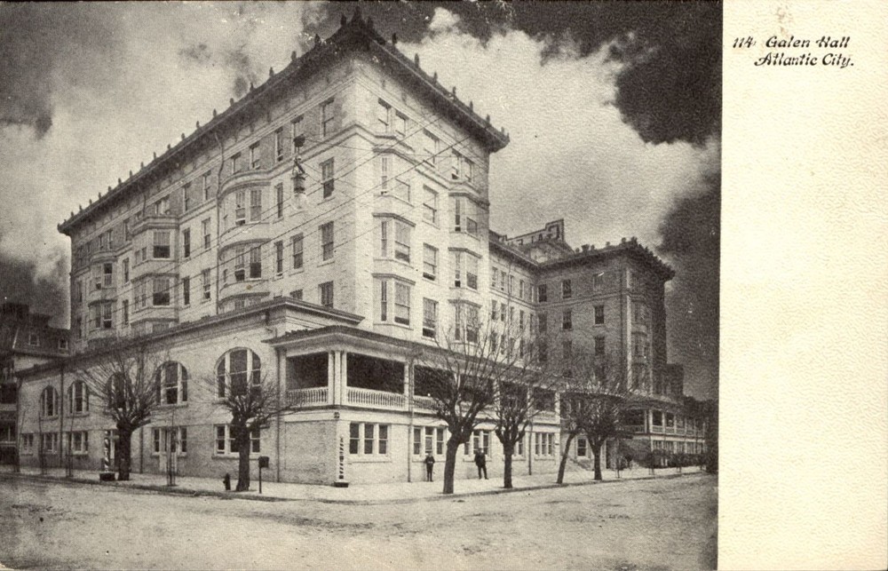 Galen Hall Atlantic City New Jersey NJ ~ UDB c1905