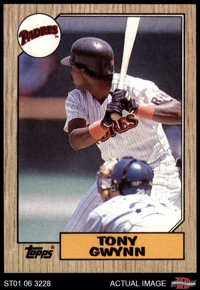 1987 Topps #530 Tony Gwynn Padres HOF 8 - NM/MT