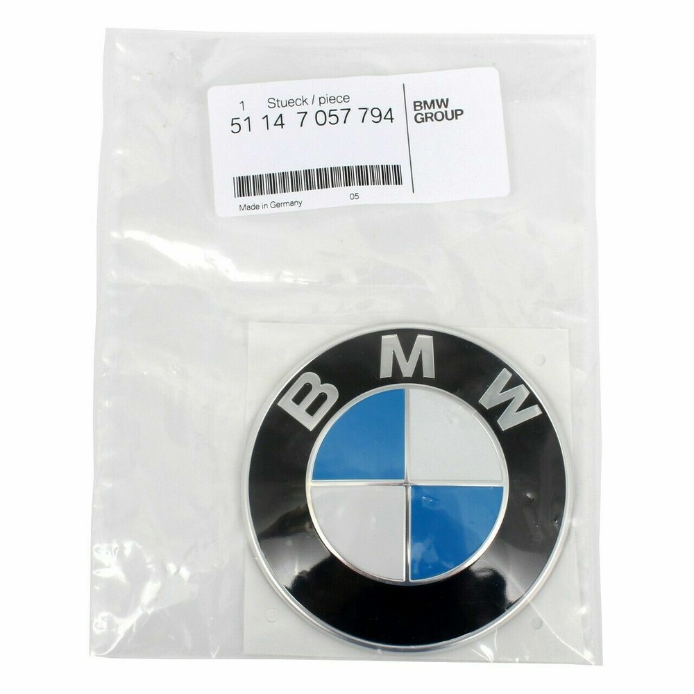 BM 1 5 6 z4 Emblem Badge Bonnet Tailgate ø82 mm 51147057794