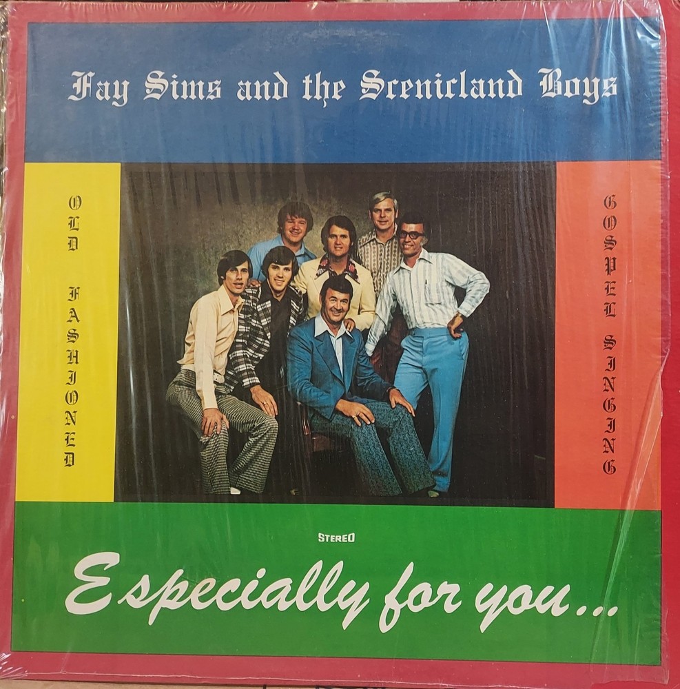 Fay Sims and the Scenicland Boys Southern Gospel LP RECORD ALBUM Chattanooga TN
