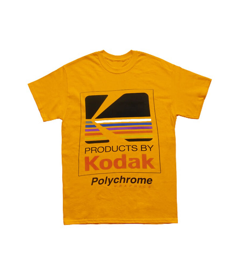 Kodak Camera Polychrome Graphics unisex t-shirt