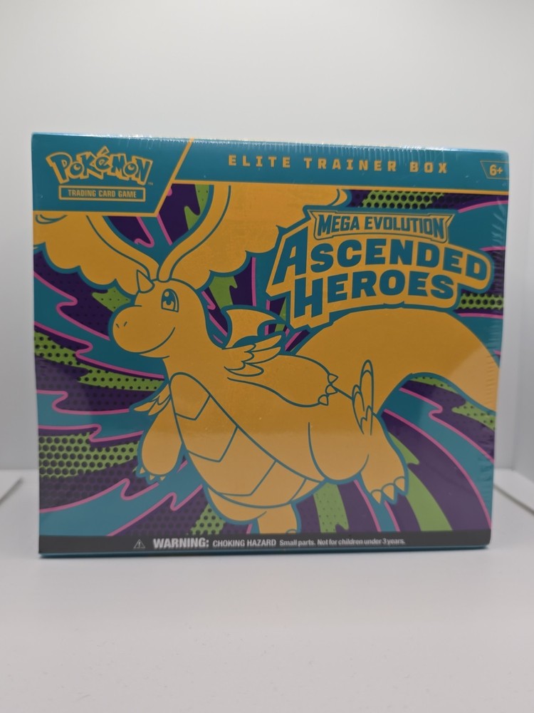 Pokemon TCG:  Ascended Heroes Factory Sealed Elite Trainer Box