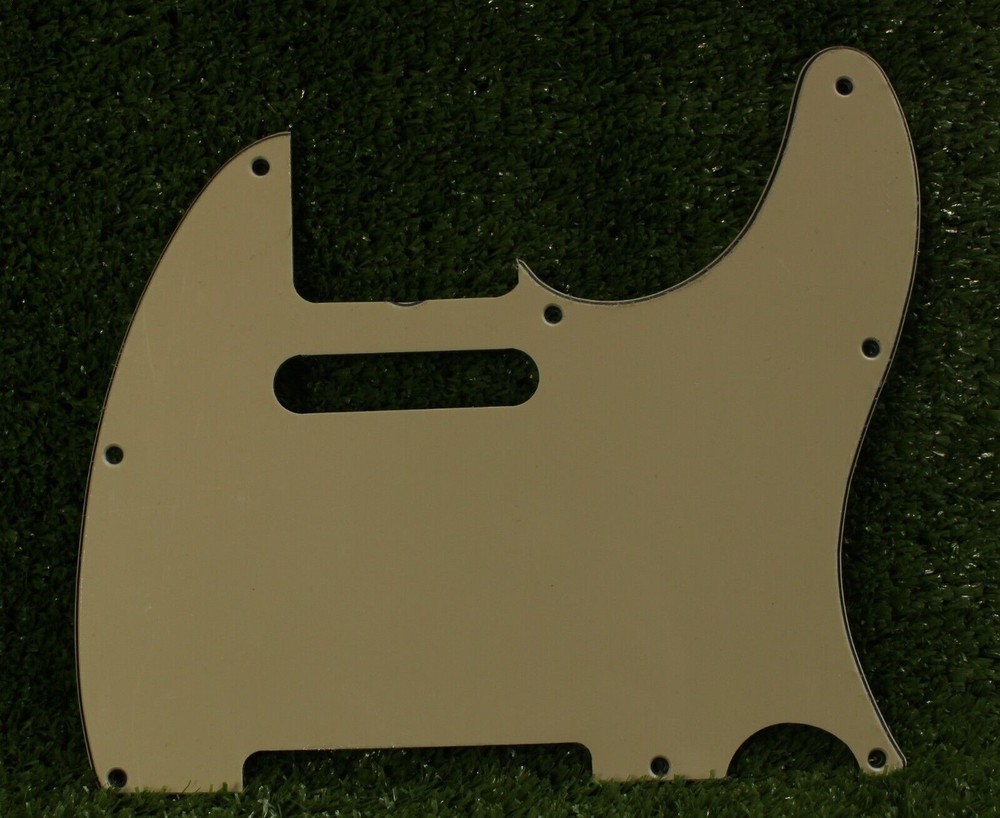 Telecaster Pickguard For Std USA Fender Tele - Vintage Cream