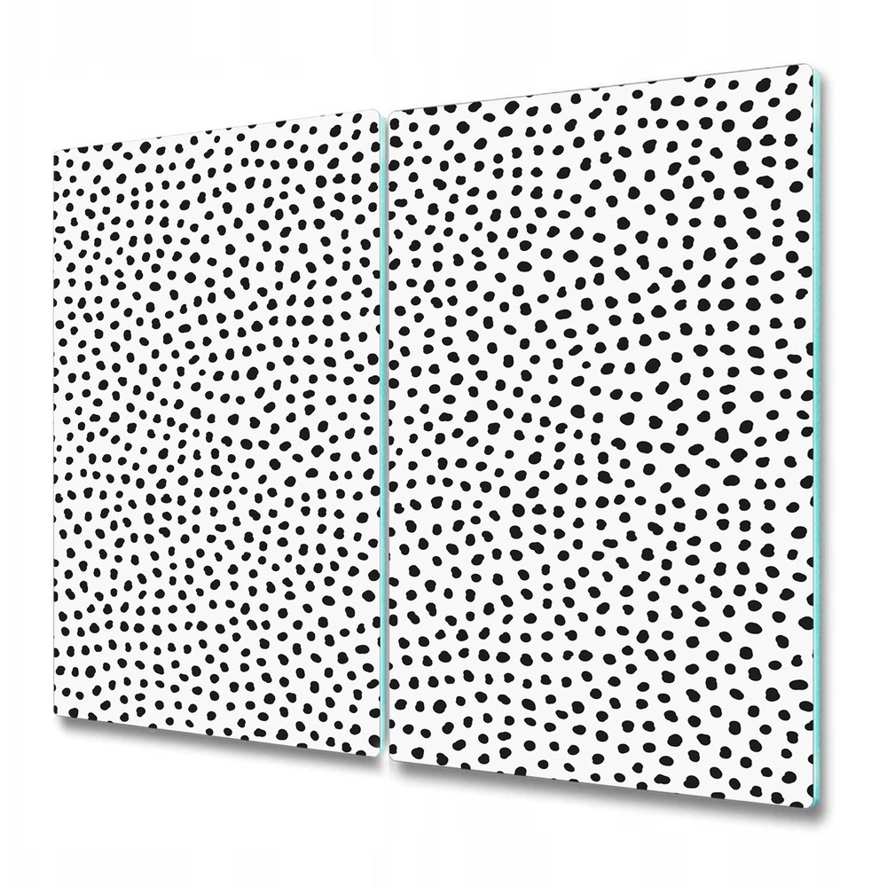 Glass Worktop Kitchen Chopping Board Dalmatian spots Dots Minimalist modern art