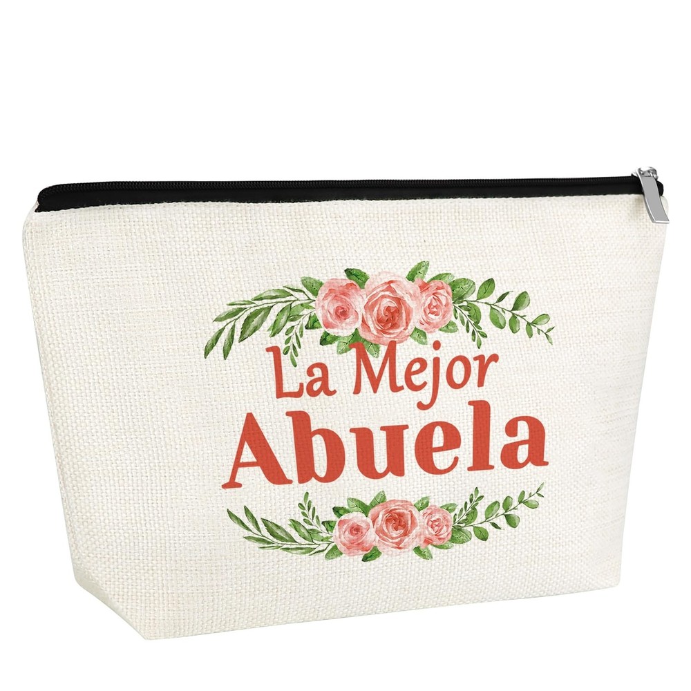 Abuela Makeup Bag - Mother's Day Birthday Gift Cosmetic Pouch-image