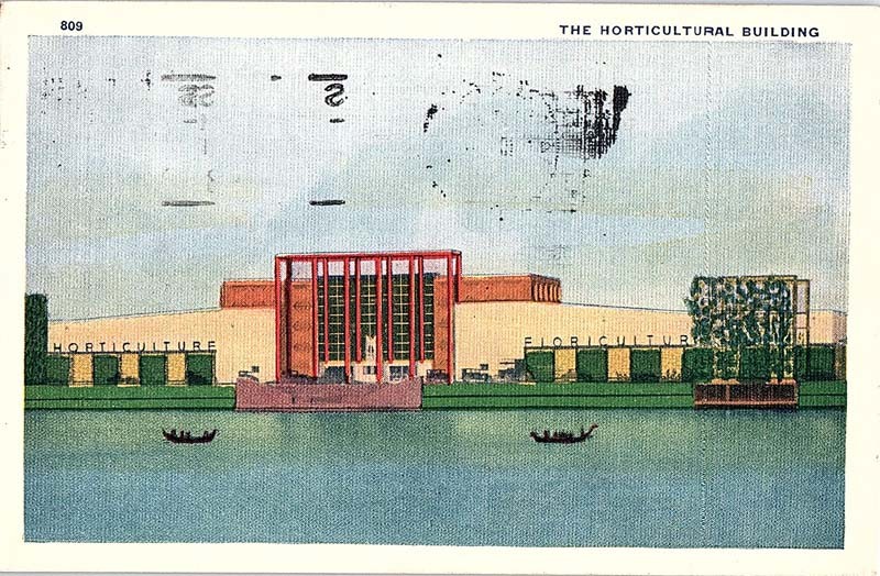 Postcard BUILDING SCENE Chicago Illinois IL m/09 AJ1411