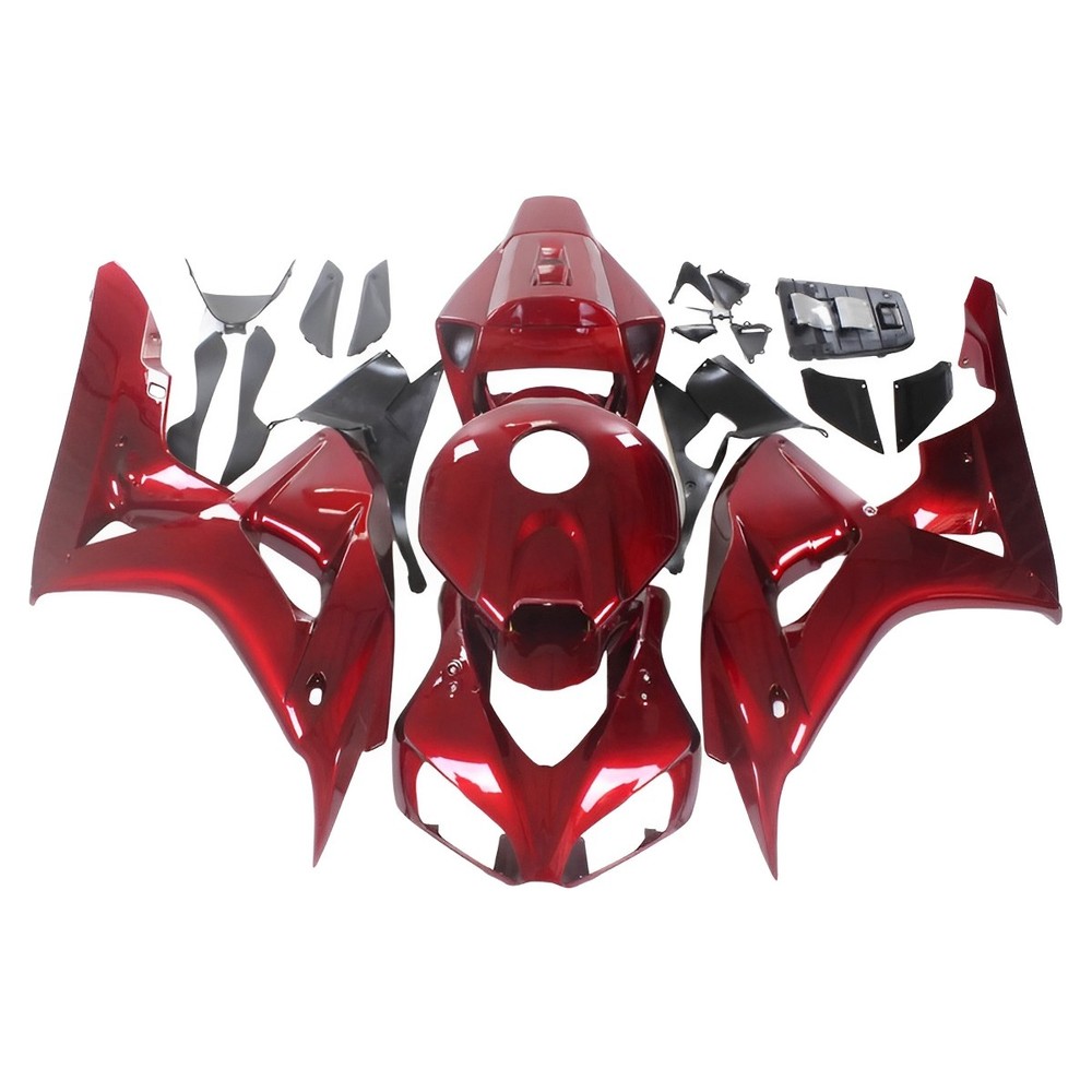 Candy Red Fairing Kit for 2006 2007 Honda CBR1000RR 06 07 ABS Injection Bodywork