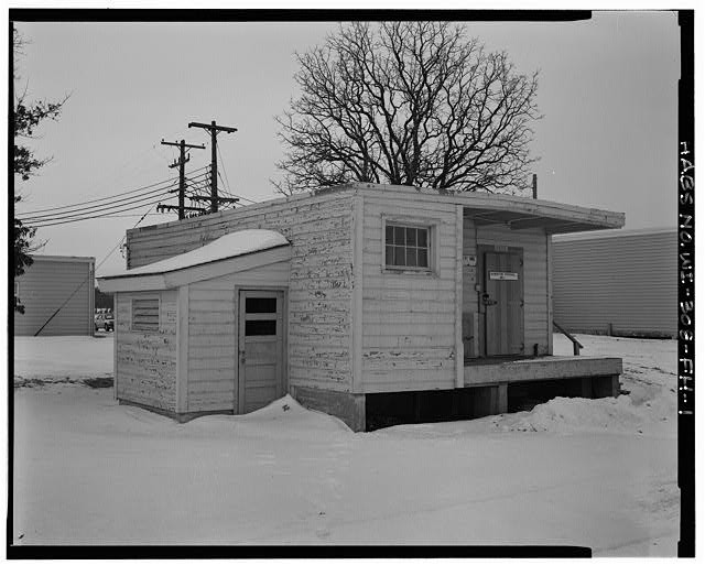 1. VIEW NORTH EAST SIDES, LOOKING SOUTHWEST - Fort McCoy, Building No. T-2112,