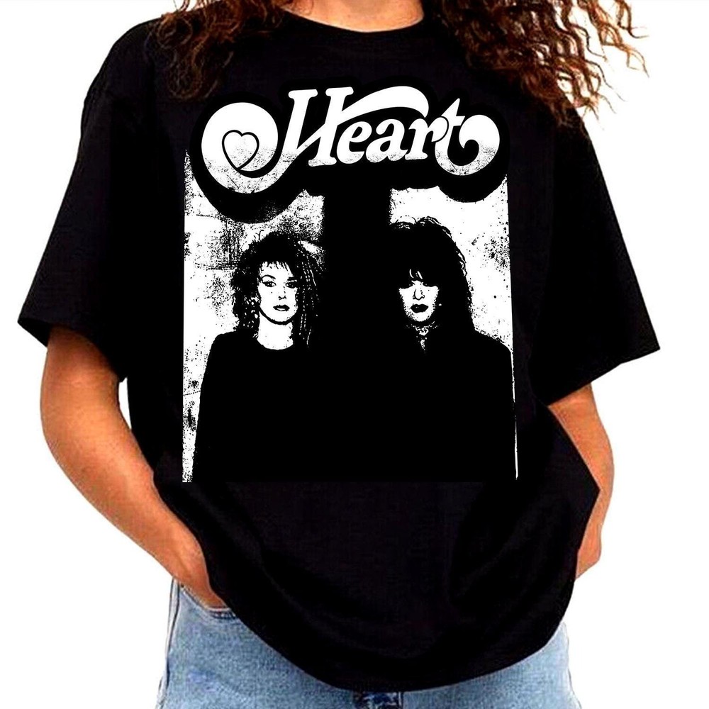 Heart Band Retro Unisex Short Sleeve T-Shirt S-5XL