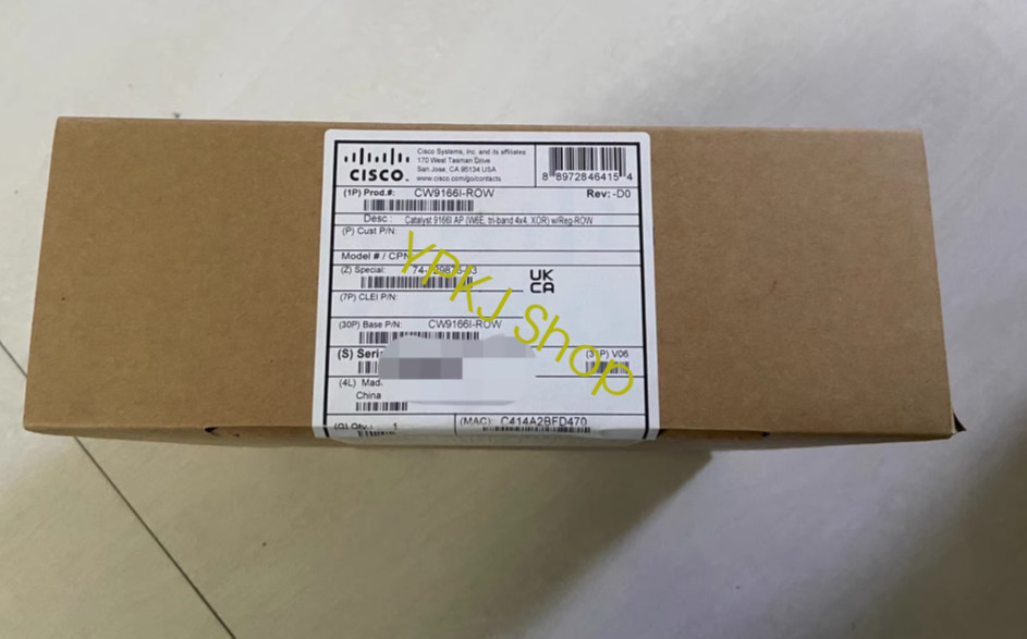 1PCS New Cisco CW9166I-ROW WiFi 6E Wireless ap Fast delivery Via Fedex/DHL