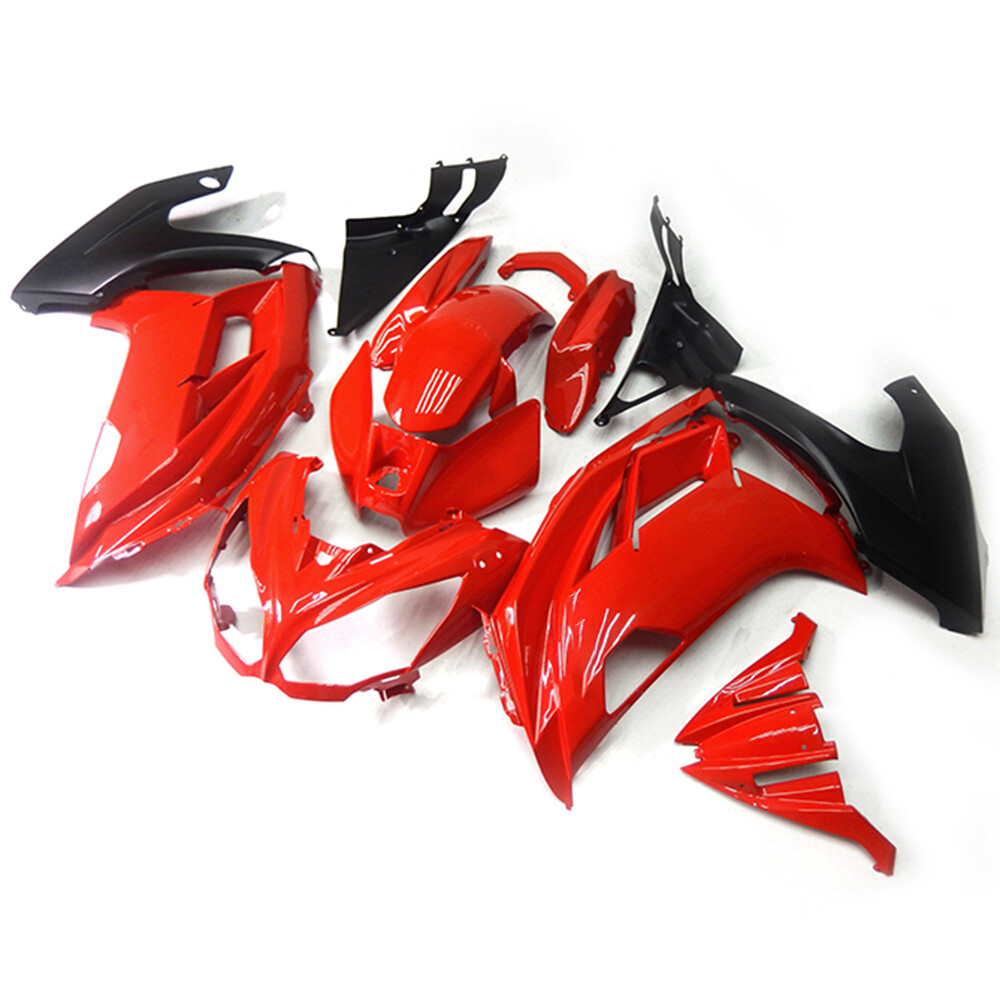 Black Red Fairings For Kawasaki ER-6F Ninja 650r 2012 13 2014 2015 2016 Bodywork