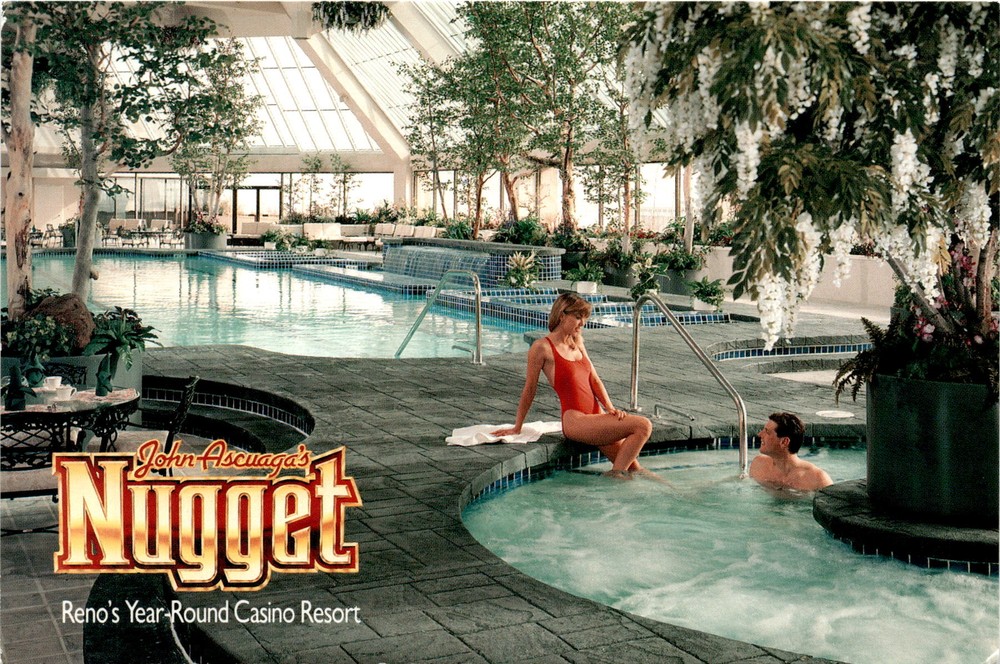 John Ascuaga's Nugget, Sparks, Nevada, Reno, convention center, Postcard